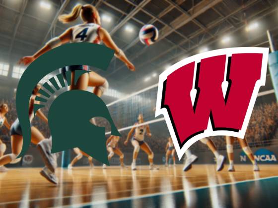 Michigan State Spartans at Wisconsin Badgers Women's Volleyball